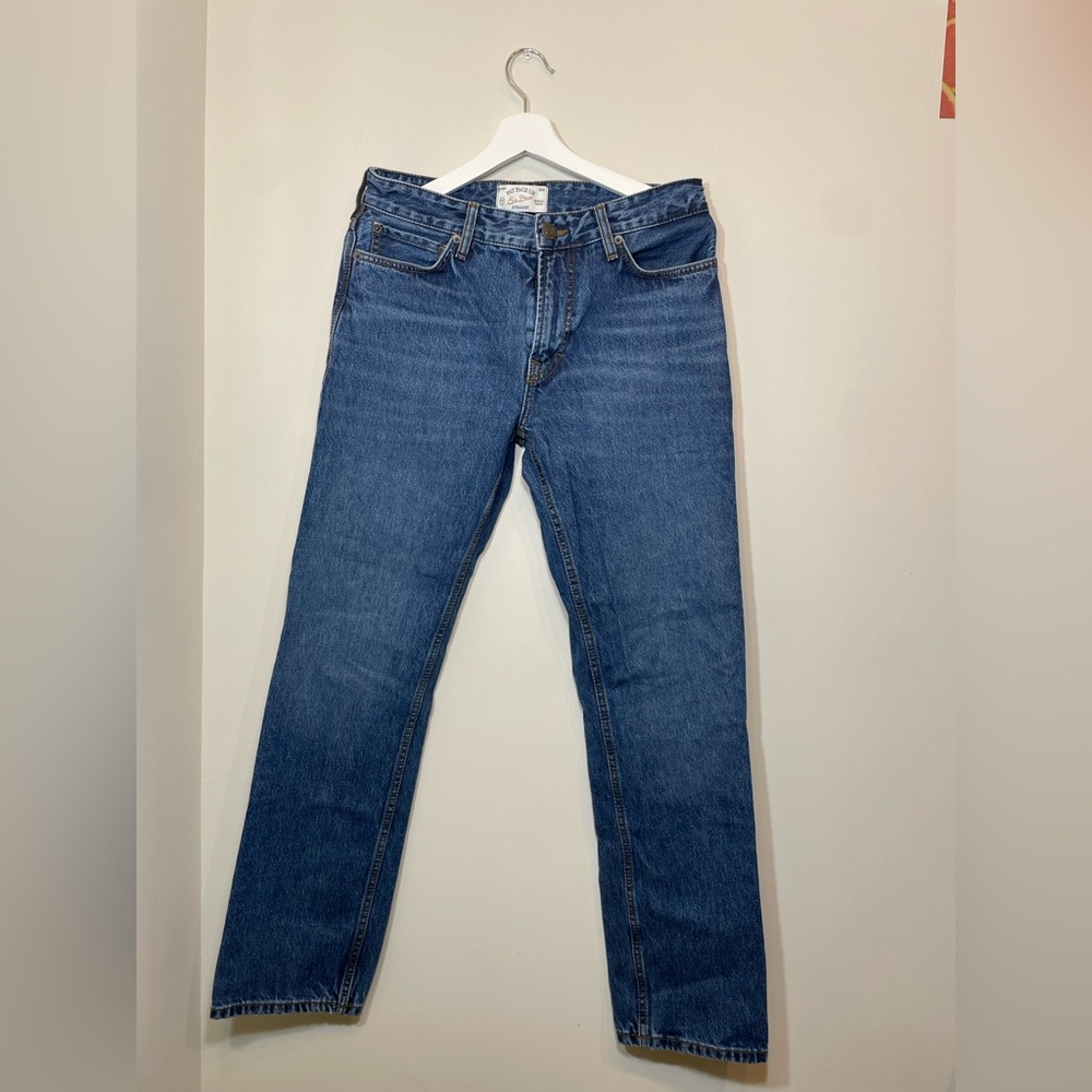 Fat Face Blue Straight Jeans Timeless Design